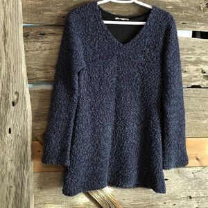 𝅺dirty Laundry size 2 Navy long sweater with lining